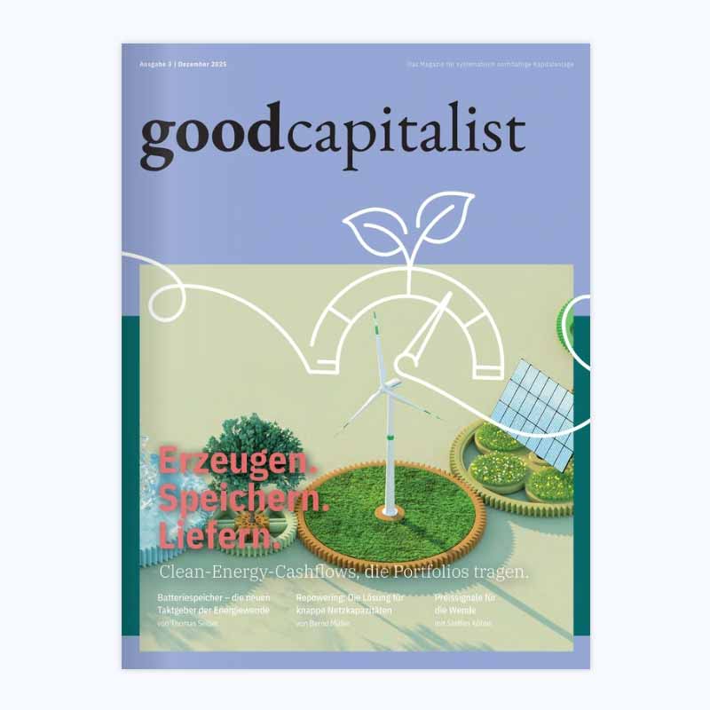 Cover zum Magazin -Good Capitalist-